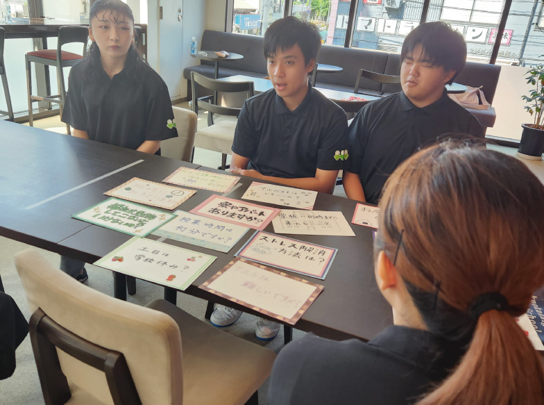 オープンキャンパスの様子