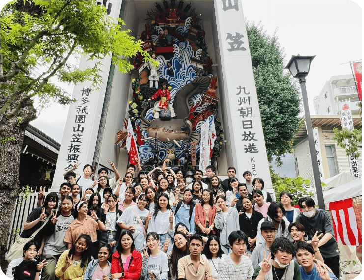 山笠見学 実習発表会