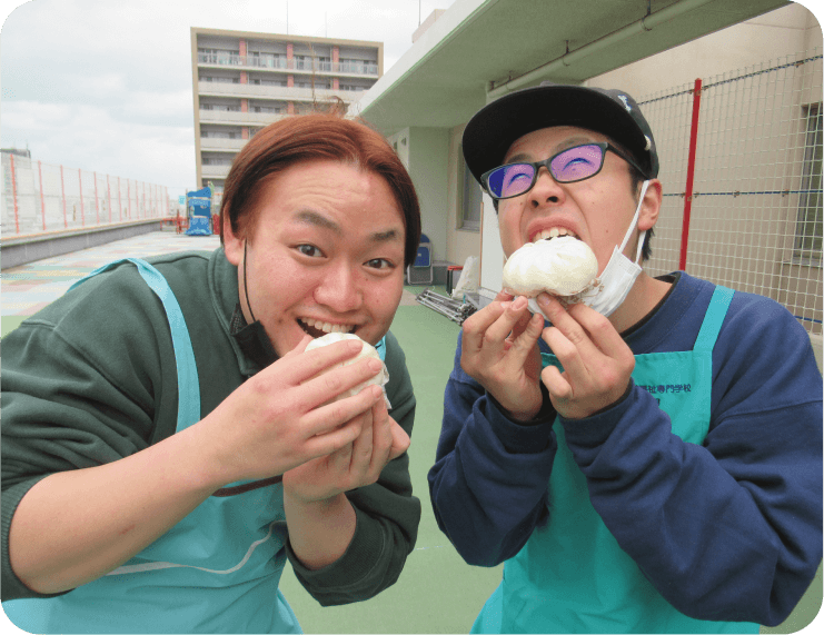 餅つき大会 クリスマス会